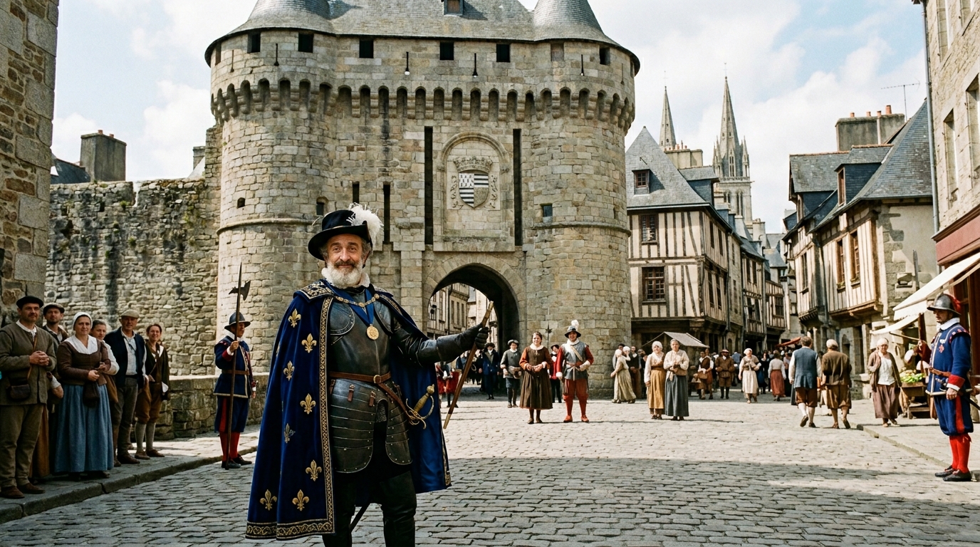 Place Henri IV à Vannes